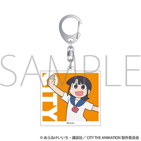 『CITY THE ANIMATION』アクリルキーホルダー/真壁まつり